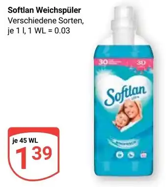 Globus Softlan Weichspüler45 WL Angebot