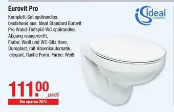 V Baumarkt Eurovit Pro Isideal Angebot