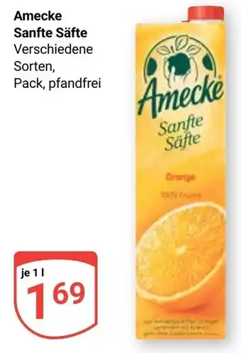 Globus Amecke Sanfte Säfte 1 l Angebot