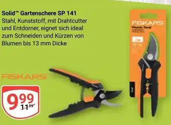 Globus FISKARS Solid Gartenschere SP 141 Angebot