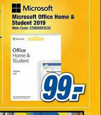 Expert Microsoft Office Home & Student 2019 Angebot