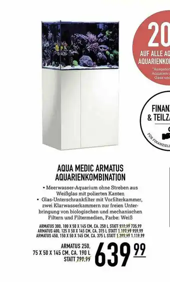 Kölle Zoo Aqua Medic Armatus Aquarienkombination Angebot