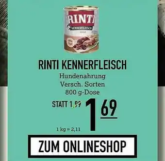 Kölle Zoo Rinti Kennerfleisch Hundenahrung Angebot