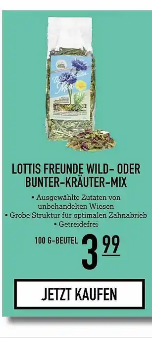 Kölle Zoo Lottis Freunde Wild- Oder Bunter-kräuter-mix Angebot