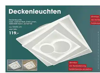 Möbel Martin Deckenleuchte Weiß Angebot