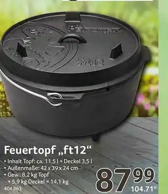 Selgros Feuertopf Ft12 Angebot