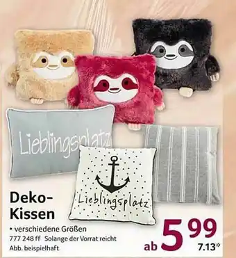 Selgros Deko-kissen Angebot