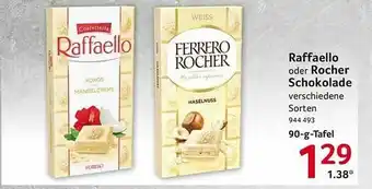 Selgros Raffaello Oder Rocher Schokolade Angebot