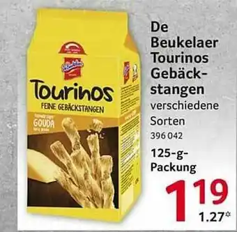 Selgros De Beukelaer Tourinos Gebäckstangen Angebot