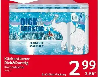 Selgros Küchentücher Dick & Durstig Angebot