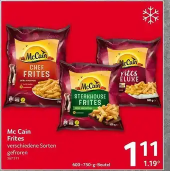 Selgros Mccain Frites Angebot