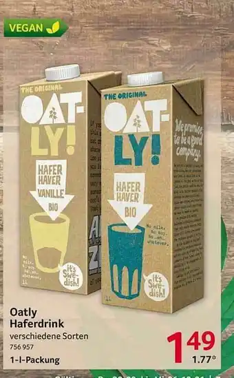 Selgros Oatly Haferdrink Angebot