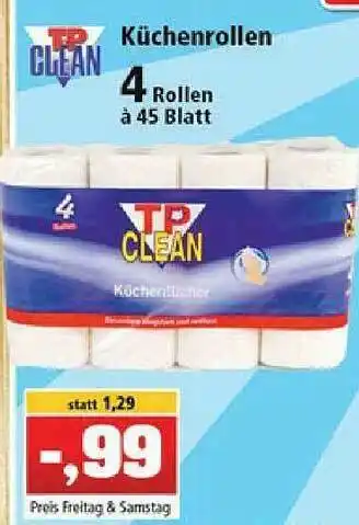 Thomas Philipps Tp Clean Küchenrollen Angebot