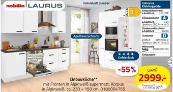 ROLLER Nobilia Einbauküche Angebot