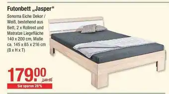 V Baumarkt Futonbett „jasper” Angebot