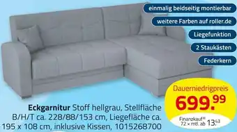ROLLER Eckgarnitur Angebot