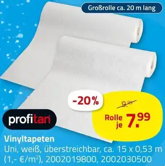 ROLLER profitan Vinyltapeten Angebot