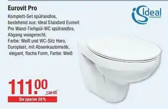 V Baumarkt Isideal Eurovit Pro Angebot