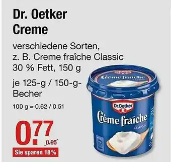 V Markt Dr Oetker Creme Angebot