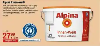 V Markt Alpina Innen-weiß Angebot