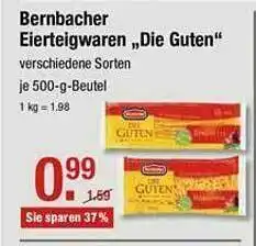 V Markt Bernbacher Eierteigwaren „die Guten” Angebot