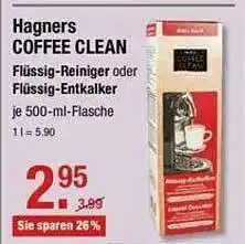 V Markt Hagners Coffee Clean Angebot