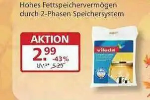 V Markt Vileda Hohes Fettspeichervermögen Angebot