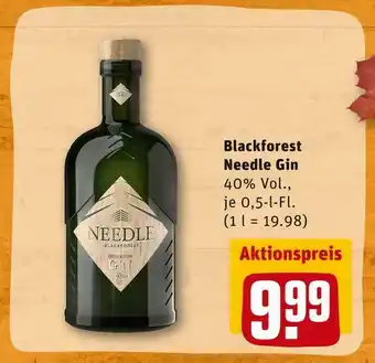 REWE Blackforest needle gin Angebot