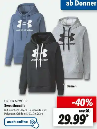 Lidl Under armour sweathoodie Angebot