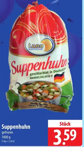 Famila Nord Ost Suppenhuhn 1400 g Angebot