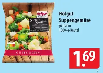 Famila Nord Ost Hofgut Suppengemüse gefroren 1000-g-Beutel Angebot