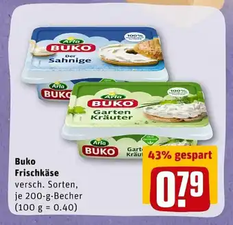 REWE Buko frischkäse Angebot