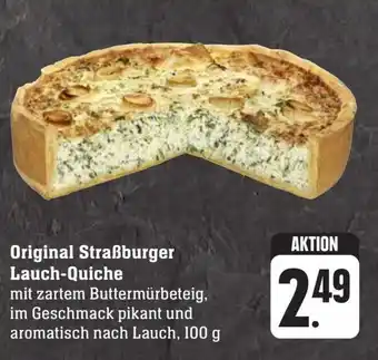 Scheck-in-Center Original Straßburger Lauch-Quiche 100 g Angebot