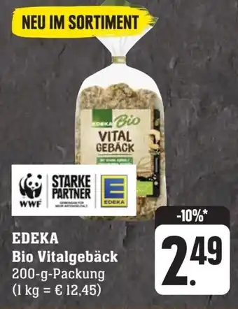 Scheck-in-Center EDEKA Bio Vitalgebäck 200-g-Packung Angebot