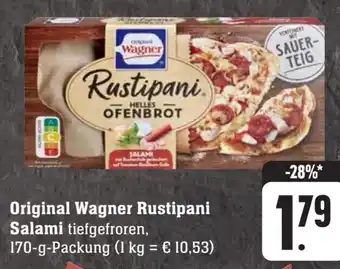 Scheck-in-Center Original Wagner Rustipani Salami 170-g-Packung Angebot