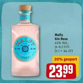 REWE Malfy gin rosa Angebot