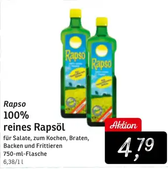 KONSUM Rapso 100% reines Rapsöl 750ml Angebot