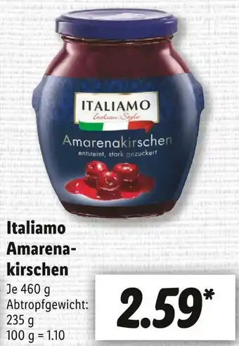 Lidl Italiamo amarenakirschen Angebot