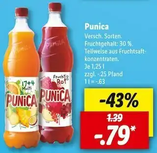 Lidl Punica fruchtsaft Angebot