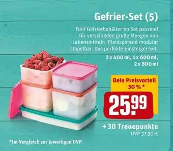 REWE Tupperware gefrier-set (5) Angebot