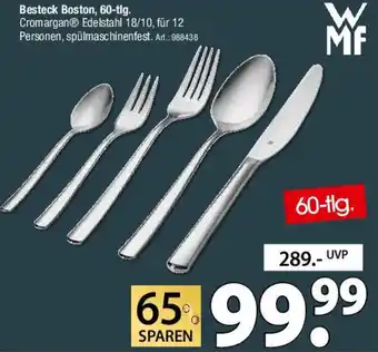 Zurbrüggen WMF Besteck Boston, 60-tlg. Angebot