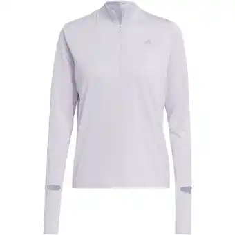 Intersport ADIDAS Damen FAST 1/2 ZIP SILDAW M Angebot