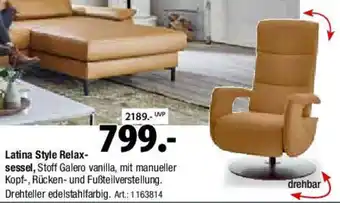 Zurbrüggen Latina Style Relaxsessel Angebot