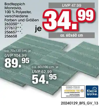 Möbel Martin Badteppich Monrovia Angebot