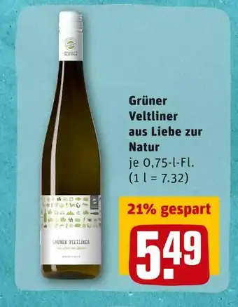 REWE Grüner veltliner weißwein Angebot