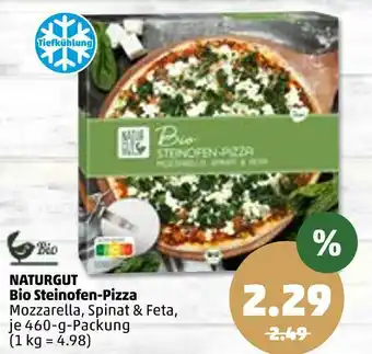 PENNY Naturgut bio steinofen-pizza Angebot