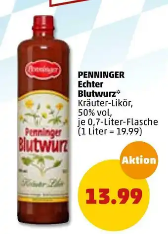 PENNY Penninger echter blutwurz Angebot