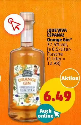 PENNY ¡que viva españa! orange gin Angebot