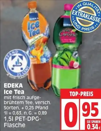 Edeka EDEKA Ice Tea 1,5 L Angebot