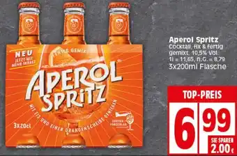 Elli Markt Aperol Spritz 3x200ml Flasche Angebot